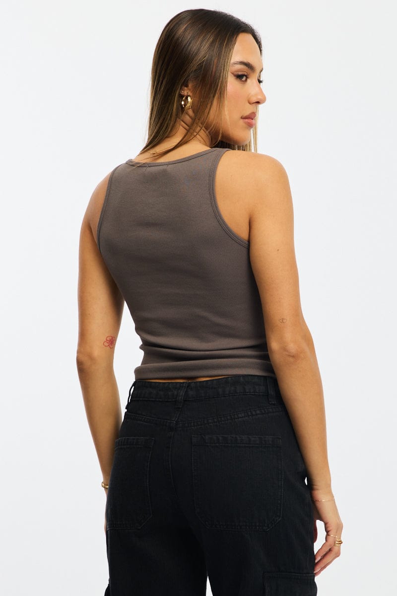 Grey Tank Top
