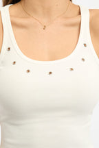White Tank Top