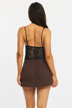 Black Lace Bodysuit Sleeveless