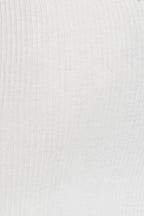 White Bodycon Dress Knit