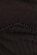 Black Strapless Bodysuit Bodice Detail