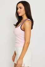 Pink Tank Sleeveless