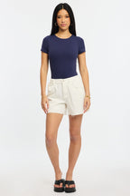 Blue Supersoft Bodysuit Short Sleeve
