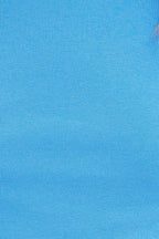 Blue Crop Tank Top Cotton