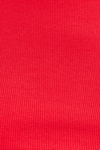Red Tank Top Sleeveless Crew Neck