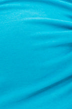 Blue Butterfly Tank Drawstring Front Crop