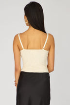 White Lace Bodysuit Sleeveless