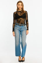 Black Bodysuit Long Sleeve