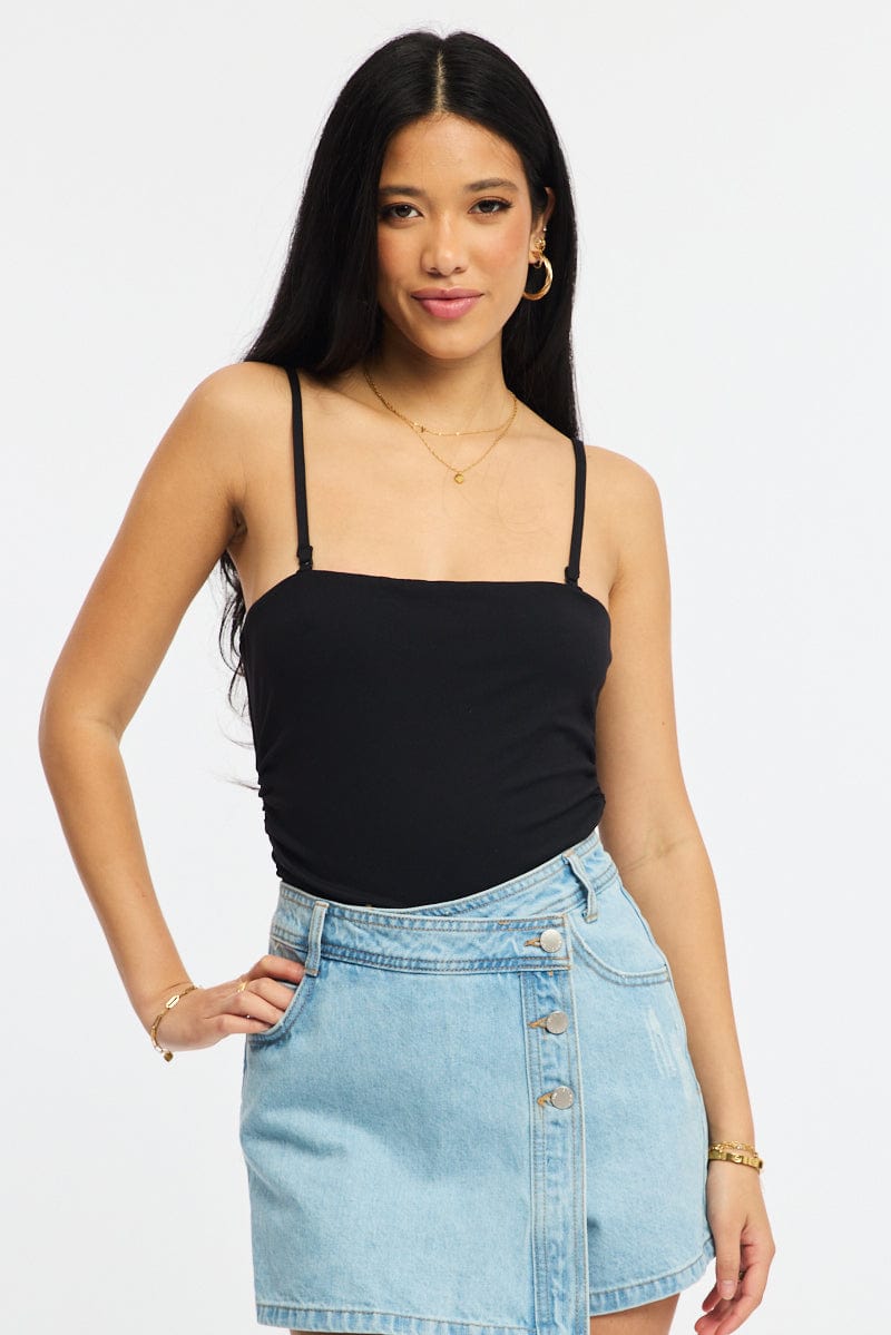 Black Bodysuit Singlet