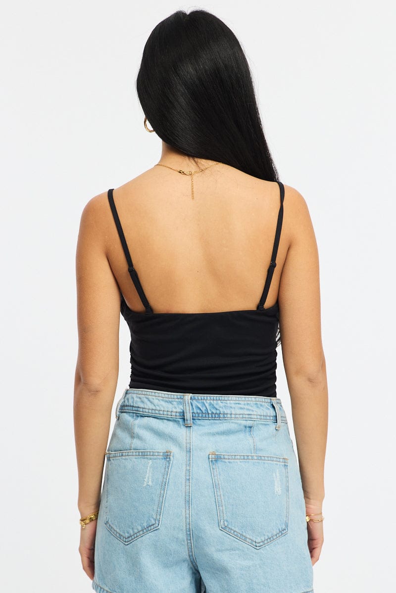 Black Bodysuit Singlet