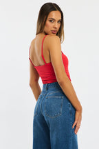 Red Bodysuit Singlet