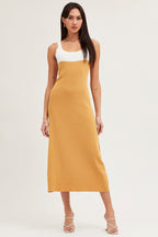 Multi Colorblock Knit Dress