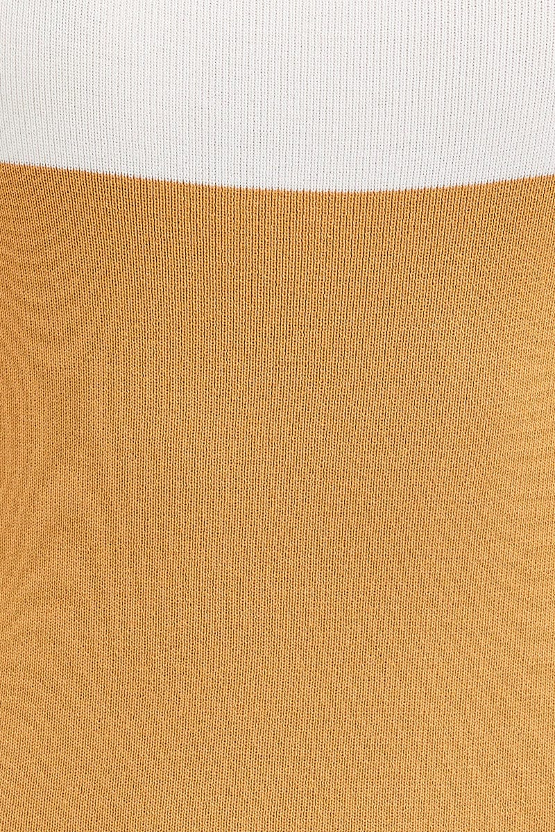 Multi Colorblock Knit Dress
