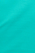 Green Tank Top Sleeveless Crew Neck
